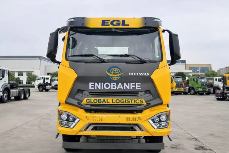 Logistics company in Nigeria - Eniobanfe Logistics Haulage services truck